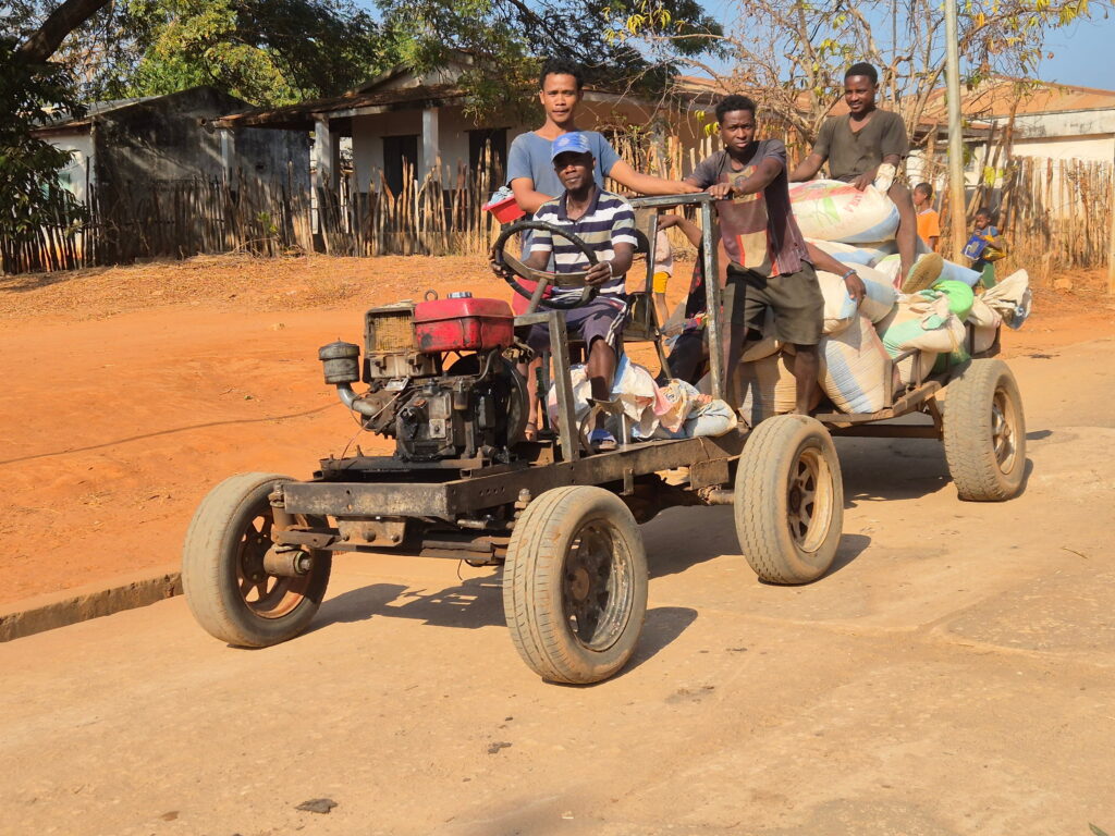 Besalampy —Improvisational utility vehicle.