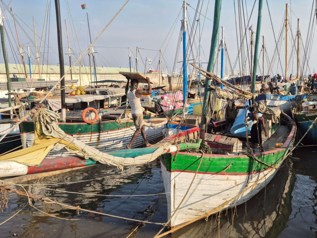 Majunga — port of Majunga