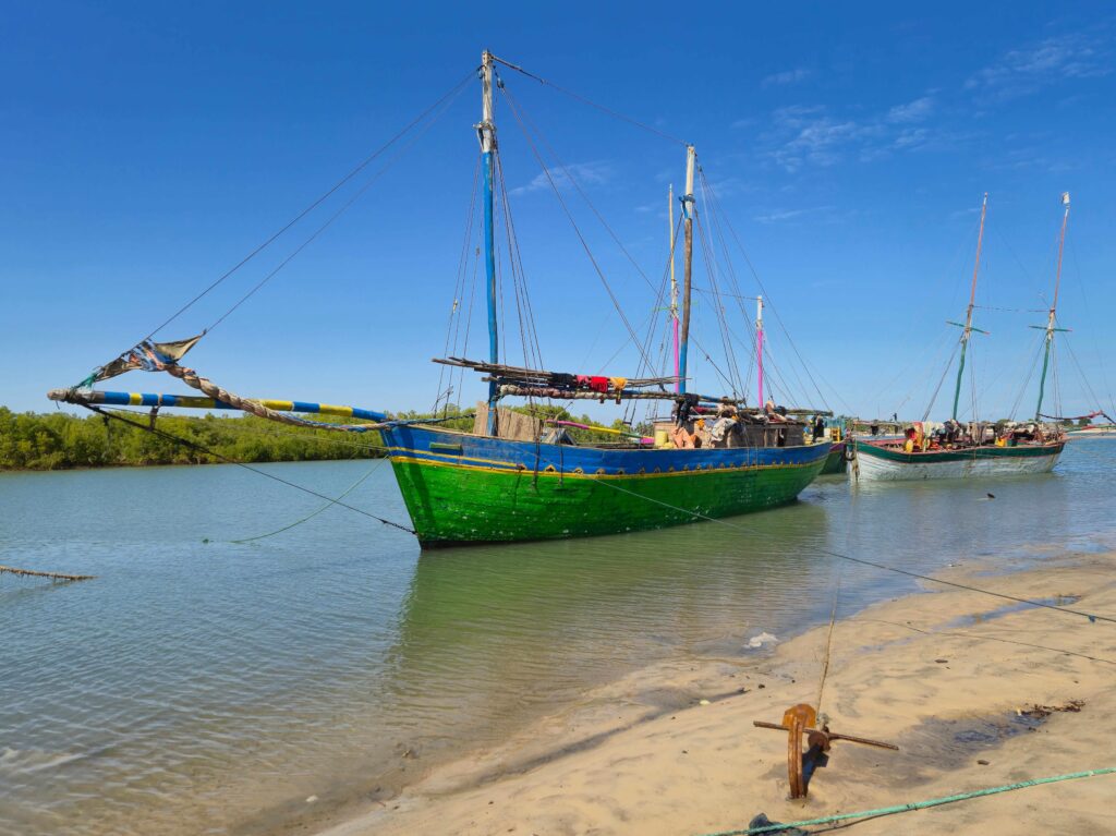 Morondava — the small port of Morondava