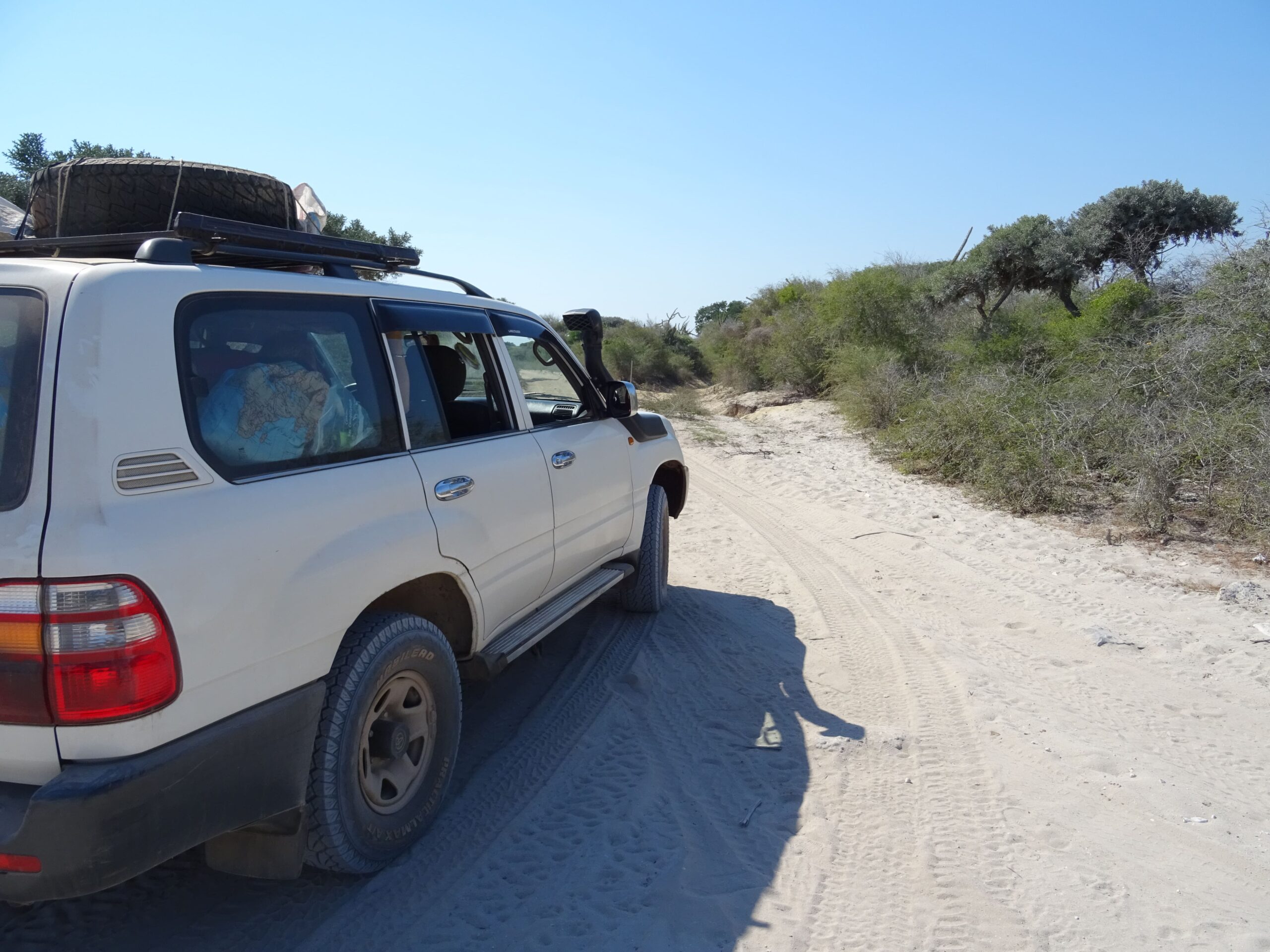 Challenging road conditions in rural Madagascar