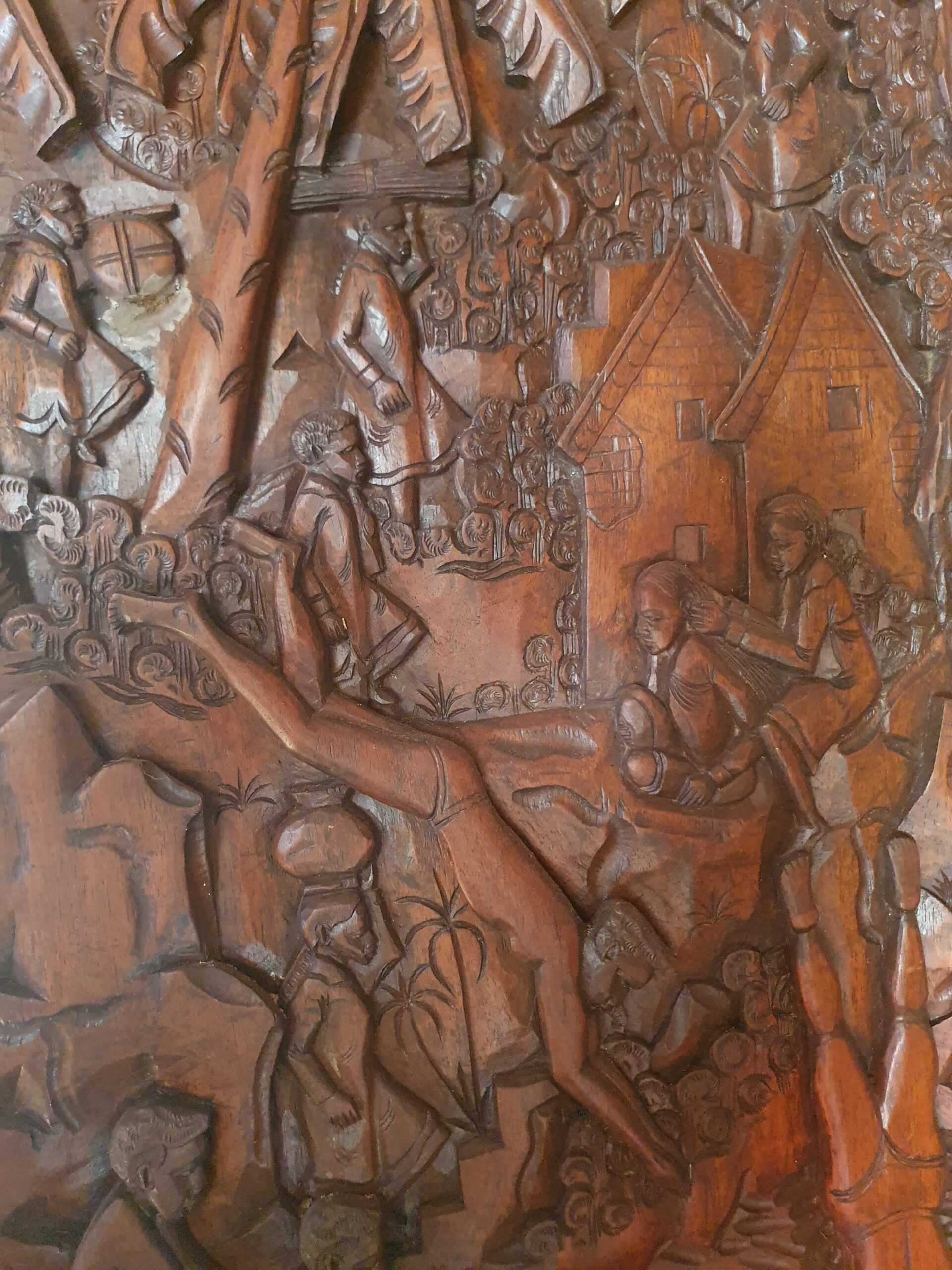 Zafimaniry wood carving