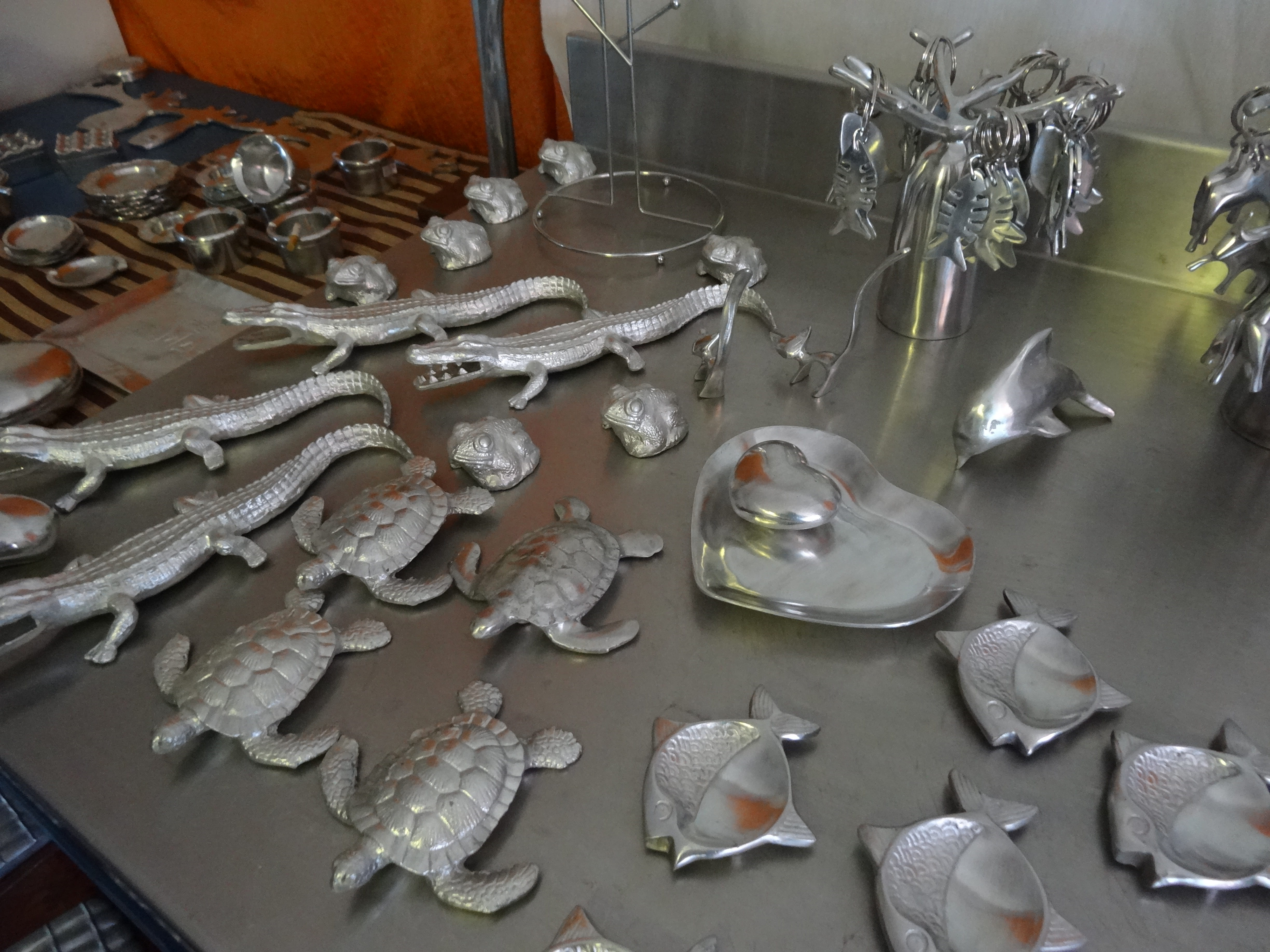 Finished aluminium pieces