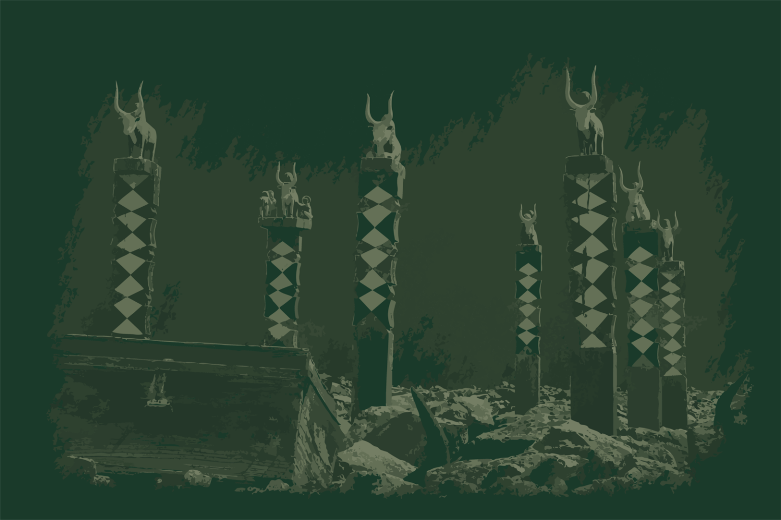 Totems - Green - Culture - Madagascar